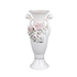 Ваза Тюльпан 25 см Цветы лепка белая в ассортименте
