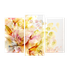 Модульная картина 95х67 см Лилия на белом фоне