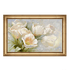 Картина Белые тюльпаны 113х73 см золотая рама