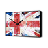 Часы настенные Британский флаг 60х37 см кварцевый механизм