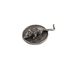 Мышка кошельковая на монете 2,5 см под серебро