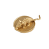 Мышка кошельковая на монете 2,5 см под золото