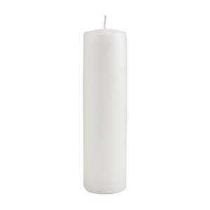 Свеча столбик 15 см белая
