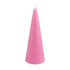 Свеча Конус 15 см розовая