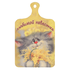 Доска декоративная Кот с мимозой Невестке 24 см