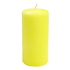 Свеча столбик 8 см лимонная
