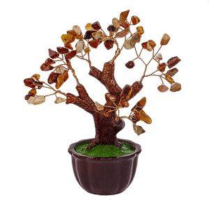 Дерево Сердолик 20 см натуральный камень
