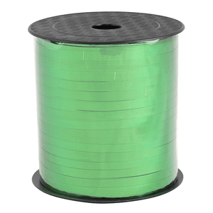 Лента упаковочная Металлик 5 мм х 225 м зеленая