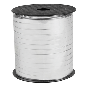 Лента упаковочная серебро металлик 5 мм х 225 м