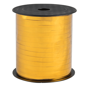 Лента упаковочная золото металлик 5 мм х 225 м