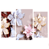 Модульная картина Нежные цветы с жемчугом 84х60 см