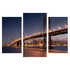 Модульная картина Мост Бэй Бридж Сан - Франциско 84х60 см