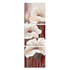 Модульная картина Триптих 107х35 см Белые цветы