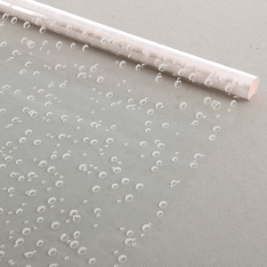 Пленка упаковочная Пузыри 0,7х9,1 м прозрачная с белым