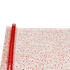 Пленка упаковочная Мошка 0,7х9,1 м прозрачная с красным