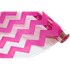 Пленка упаковочная Шеврон 0,7х9,1 м прозрачная с розовым