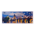 Часы картина Карлов мост Прага 49х19 см
