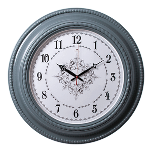 Часы настенные Есения Узор 61 см серый корпус