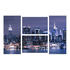 Модульная картина Квадро Огни Манхэттена 100х60 см