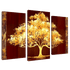 Модульная картина Триптих Древо осени 84х60 см