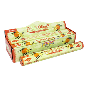 Благовоние Sarathi Ваниль Апельсин Vanilla Orange шестигранник упаковка 6 шт