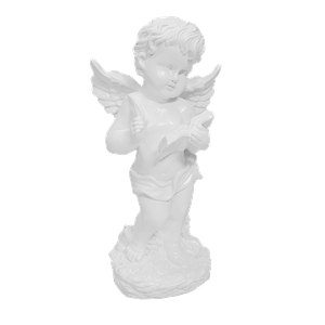 Ангел с книгой 33 см белый