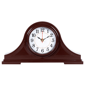 Часы каминные Классика 34х18 см коричневые