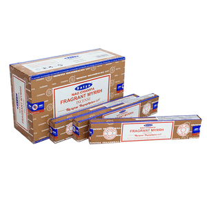 Благовоние Satya 15 гр Аромат мирры Fragrant Myrrh упаковка 12 шт