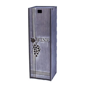 Короб подарочный для вина Wine 11х35 см цвет палисандр