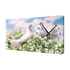 Часы Картина Пара голубей в цветах 58х34 см