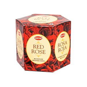 Благовония HEM пуля Красная Роза Red Rose  упаковка 40 шт стелющий дым