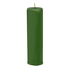 Свеча столбик 15 см зеленая