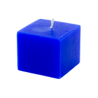 Свеча Куб 5 см синяя