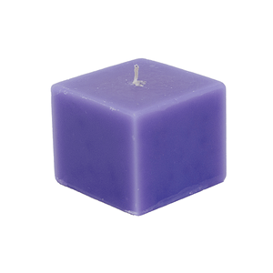 Свеча Куб 5 см лавандовая