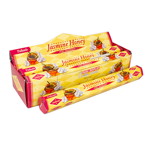 Благовоние Sarathi Жасмин Мед Jasmine Honey шестигранник упаковка 6 шт