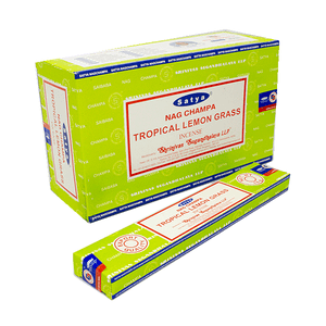 Благовоние Satya 15 гр Тропический лемонграсс Tropical Lemongrass упаковка 12 шт