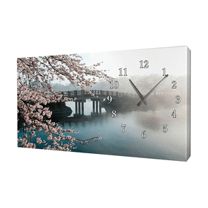 Часы Картина Весна 58х34 см