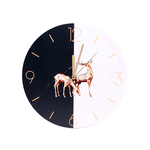 Часы настенные 30 см Золотые олени