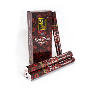 Благовоние Zed Black Fab Series Красная Роза Red Rose шестигранник упаковка 6 шт