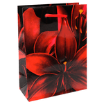 Пакет подарочный 11х14 см Красная лилия