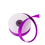 Лента декоративная 25 мм х 2,2 м фиолетовая однотонная репсовая