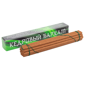 Благовония безосновные Кедровый бархат 19 палочек