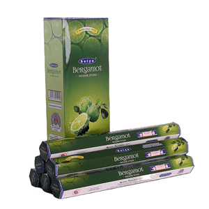 Благовоние Satya Бергамот Bergamot шестигранник упаковка 6 шт
