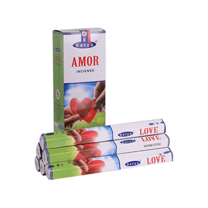 Благовоние Satya Любовь Love шестигранник упаковка 6 шт
