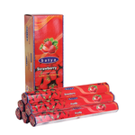 Благовоние Satya Клубника Strawberry шестигранник упаковка 6 шт