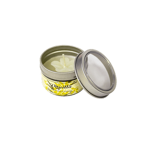 Свеча ароматическая в баночке 5 см Ваниль