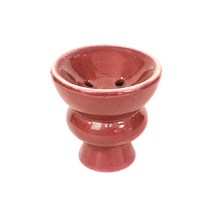 Чаша для кальяна 6 см красная керамика