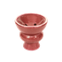 Чаша для кальяна 6 см красная керамика