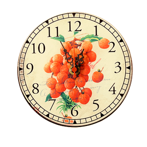 Часы настенные Ягоды 15х15 см бесшумный механизм