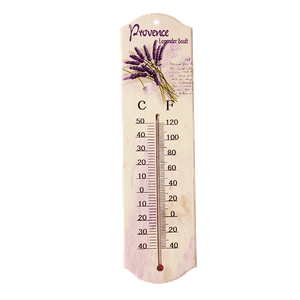 Термометр 7,5х27 см Прованс Лаванда бежевый